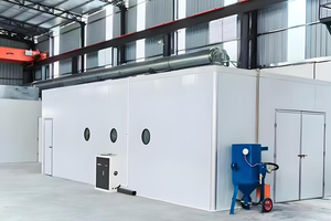 Опрыскивание звукоизолированных помещений