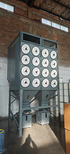 Coletor de poeira industrial de Baghouse de 32 cartuchos para o pulverizador t&eacute;rmico 